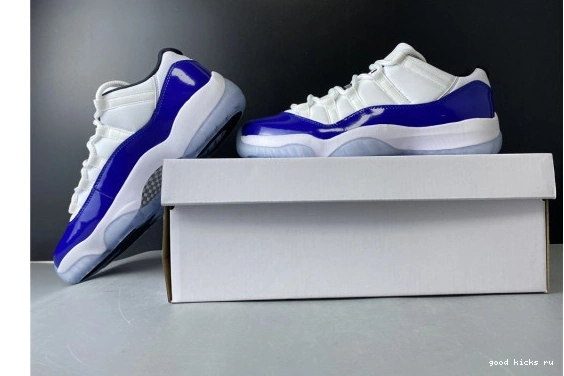 AH7860-100 Jordan White Retro Air 11 Concord AH7860-100 Low 0426